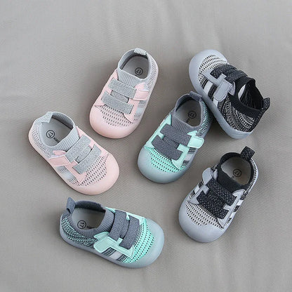 Children's Sports Shoes - Breathable, Anti-Skid, Soft Sole Comfort