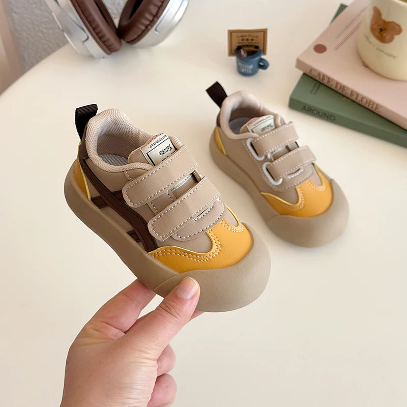 Children's Walking Shoes - Waterproof, Non-Slip Comfort for Active Kids