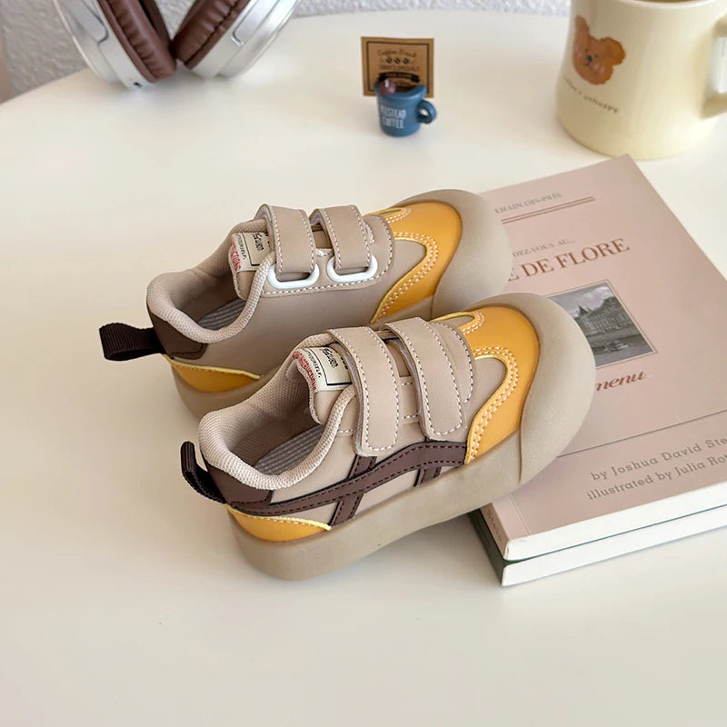 Children's Walking Shoes - Waterproof, Non-Slip Comfort for Active Kids
