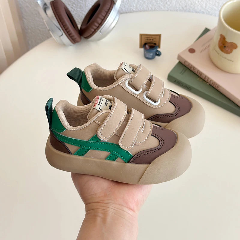 Children's Walking Shoes - Waterproof, Non-Slip Comfort for Active Kids