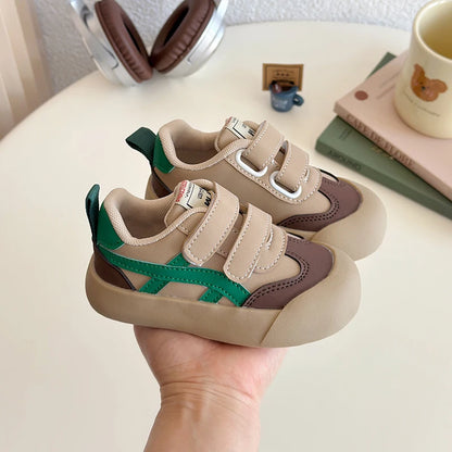 Children's Walking Shoes - Waterproof, Non-Slip Comfort for Active Kids
