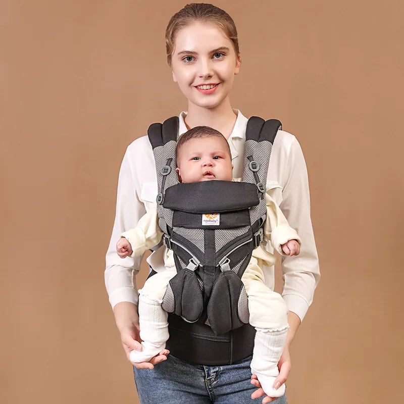 Ergonomic Baby Carrier - Best Comfort & Versatility for Growing Infants