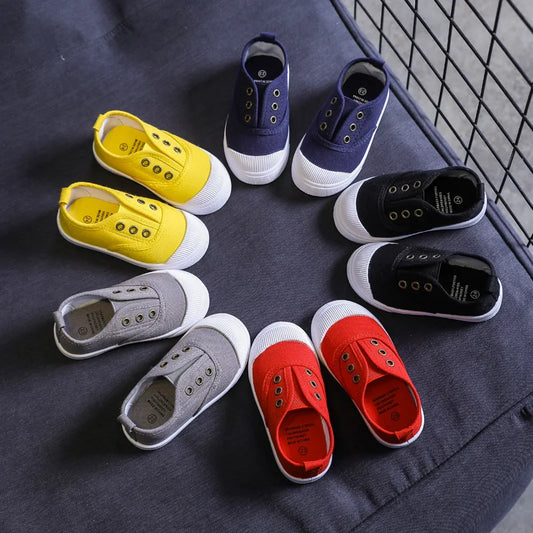 Kids Sneakers - Comfortable Canvas Shoes for Boys & Toddlers