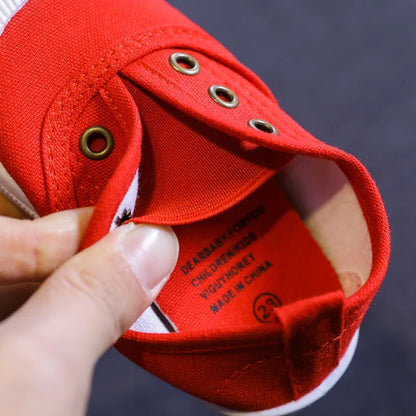 Kids Sneakers - Comfortable Canvas Shoes for Boys & Toddlers