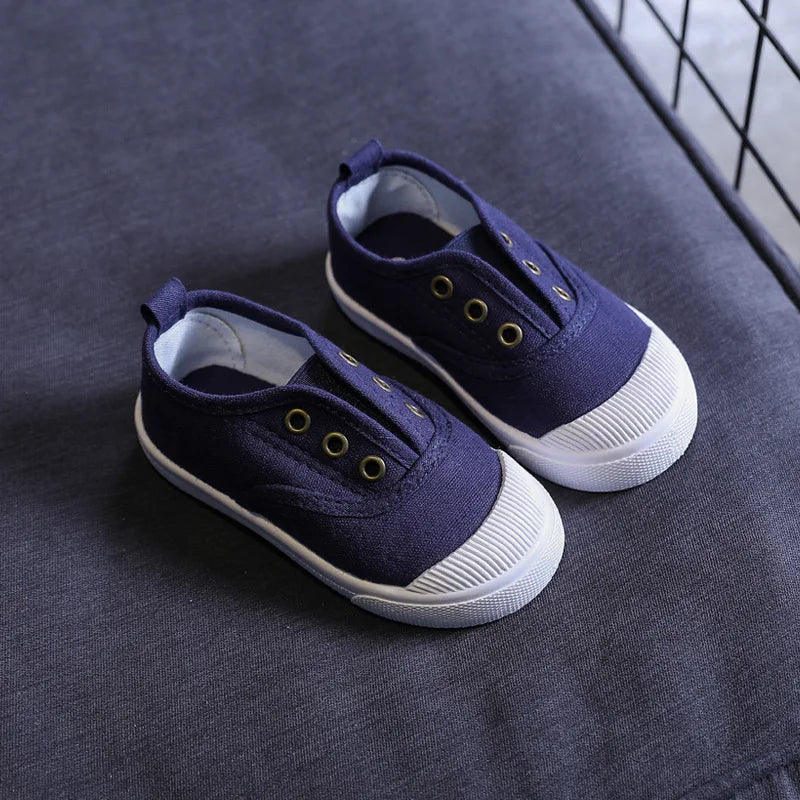 Kids Sneakers - Comfortable Canvas Shoes for Boys & Toddlers