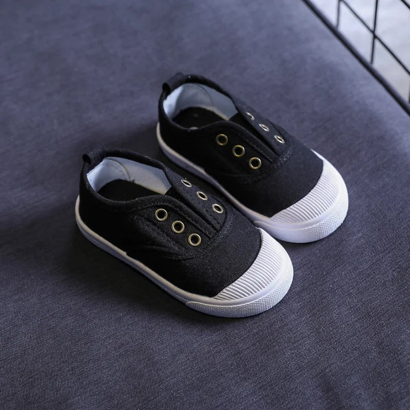 Kids Sneakers - Comfortable Canvas Shoes for Boys & Toddlers