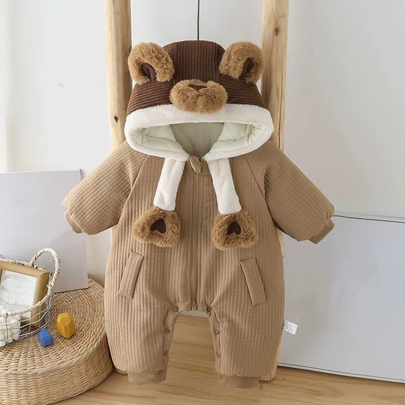 Padded Baby Snowsuit